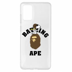 Чехол для Samsung S20+ A bathing ape peanuts - PrintSalon