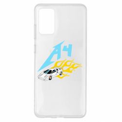 Чехол для Samsung S20+ A4 Lamba And Fire - PrintSalon