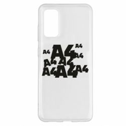 Чехол для Samsung S20 A4 Pattern - PrintSalon