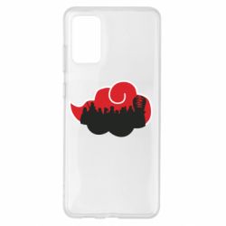 Чехол для Samsung S20+ Akatsuki Members Red Cloud - PrintSalon