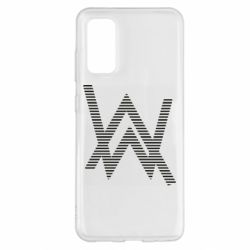 Чехол для Samsung S20 Alan Walker logo stripes - PrintSalon