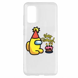 Чохол для Samsung S20 Among Us Happy Birthday - PrintSalon