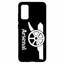 Чехол для Samsung S20 Arsenal simple logo - PrintSalon