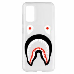 Чехол для Samsung S20 Bape shark logo - PrintSalon