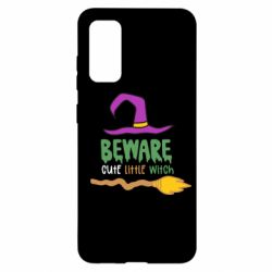Чехол для Samsung S20 Beware cute little witch - PrintSalon