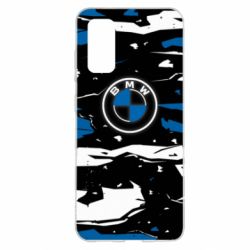 Чехол для Samsung S20 BMW logo and art background - PrintSalon
