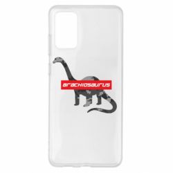 Чехол для Samsung S20+ Brachiosaurus - PrintSalon