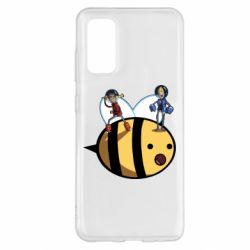 Чехол для Samsung S20 Brave bee - PrintSalon