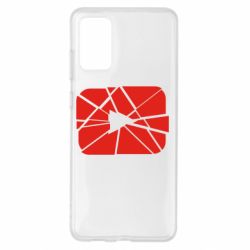 Чехол для Samsung S20+ Broken - PrintSalon