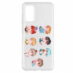 Чехол для Samsung S20 BTS cute boys - PrintSalon