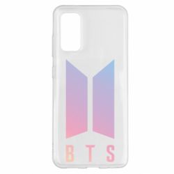 Чехол для Samsung S20 BTS gradient logo - PrintSalon