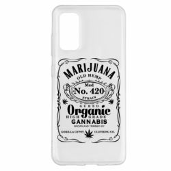 Чохол для Samsung S20 Cannabis label - PrintSalon