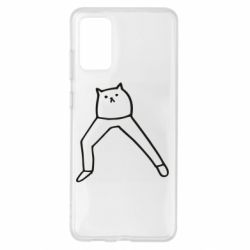 Чехол для Samsung S20+ Cat in pants - PrintSalon