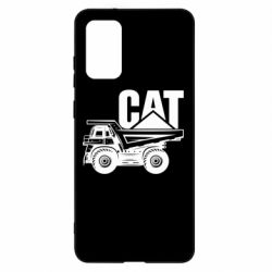 Чехол для Samsung S20+ CAT logo and truck - PrintSalon