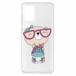 Чехол для Samsung S20+ Cute bear - PrintSalon