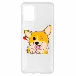 Чехол для Samsung S20+ Cute Corgi Puppy - PrintSalon