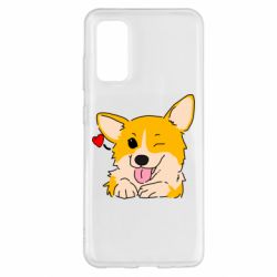 Чехол для Samsung S20 Cute Corgi Puppy - PrintSalon
