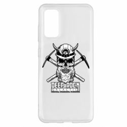 Чехол для Samsung S20 Deep Rock Galactic skull - PrintSalon