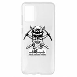 Чехол для Samsung S20+ Deep Rock Galactic skull - PrintSalon
