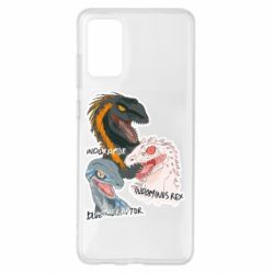 Чехол для Samsung S20+ Динозавры. Мир Юрского периода - PrintSalon
