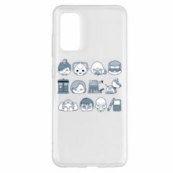 Чехол для Samsung S20 Doctor who icons - PrintSalon