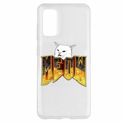 Чехол для Samsung S20 Doom меов cat - PrintSalon
