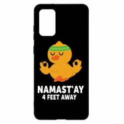 Чехол для Samsung S20+ Duck Namast'ay Away - PrintSalon