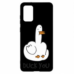 Чехол для Samsung S20+ Duck you - PrintSalon