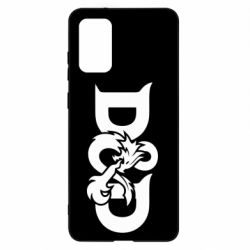 Чехол для Samsung S20+ Dungeons s Dragons logo - PrintSalon