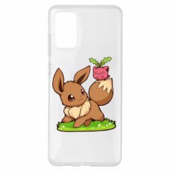 Чохол для Samsung S20+ Eevee with Hoppip - PrintSalon