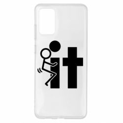 Чехол для Samsung S20+ F*ck with IT - PrintSalon