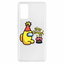 Чохол для Samsung S20 FE Among Us Happy Birthday - PrintSalon