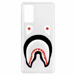 Чехол для Samsung S20 FE Bape shark logo - PrintSalon