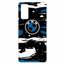 Чехол для Samsung S20 FE BMW logo and art background - PrintSalon