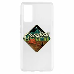 Чехол для Samsung S20 FE Camping and forest - PrintSalon