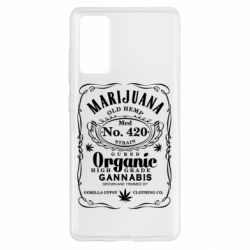 Чохол для Samsung S20 FE Cannabis label - PrintSalon
