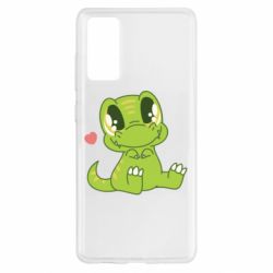Чехол для Samsung S20 FE Cute dinosaur - PrintSalon