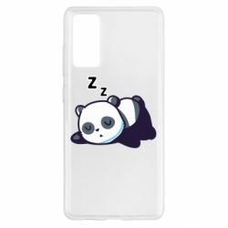 Чехол для Samsung S20 FE Cute panda sleeping - PrintSalon