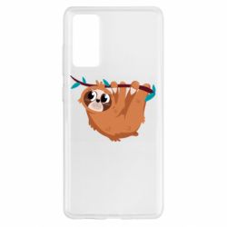 Чехол для Samsung S20 FE Cute sloth - PrintSalon