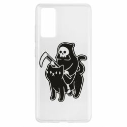 Чохол для Samsung S20 FE Death and cat - PrintSalon