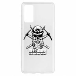 Чехол для Samsung S20 FE Deep Rock Galactic skull - PrintSalon