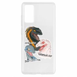 Чехол для Samsung S20 FE Динозавры. Мир Юрского периода-PrintSalon Чехол для Samsung S20 FE Динозавры. Мир Юрского периода