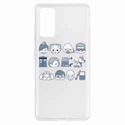 Чехол для Samsung S20 FE Doctor who icons - PrintSalon
