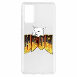 Чехол для Samsung S20 FE Doom меов cat - PrintSalon