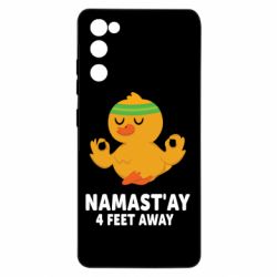 Чехол для Samsung S20 FE Duck Namast'ay Away - PrintSalon