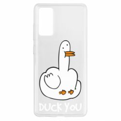 Чехол для Samsung S20 FE Duck you - PrintSalon