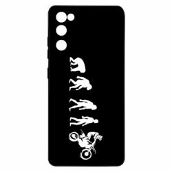 Чехол для Samsung S20 FE Эволюция мотоциклиста - PrintSalon