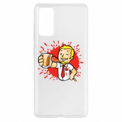Чехол для Samsung S20 FE Fallout  boy blood - PrintSalon