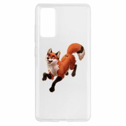 Чехол для Samsung S20 FE Fox in flight - PrintSalon