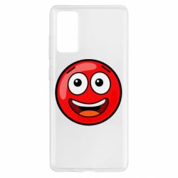 Чехол для Samsung S20 FE Funny Red Ball - PrintSalon